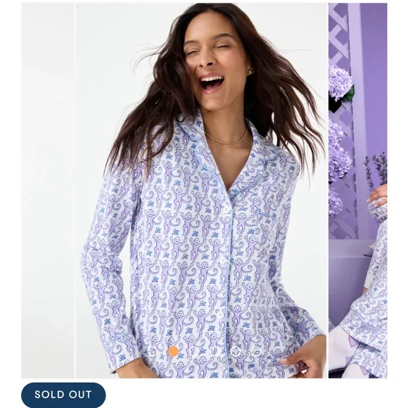 Roller Rabbit Pj Top - Picture 1 of 2